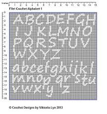 Ravelry Alphabet 1 Pattern By Viktoria Lyn