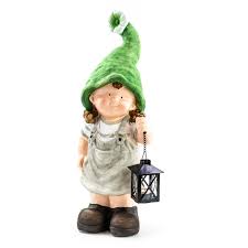 Gefundene produkte für dekofiguren garten. Gartenkind Madchen Mit Laterne Gartenfigur Dekofigur Dekoration H 55cm Dekofiguren Garten Gartenfiguren Gross