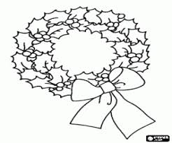 Deck the hall with boughs of holly — or with any one of these gorgeous christmas wreath ideas (holly optional). Christmas Wreaths And Garlands Coloring Pages Printable Games 2