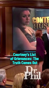 Courtney's List of Grievances_ The Truth Comes Out#topmoments #fyb #drphil  #trending #talkshowhost