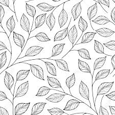 Olga shashok novosibirsk, russian federation. Vector Seamless Contour Floral Pattern Hand Drawn Monochrome Royalty Free Cliparts Vectors And Stock Illustration Image 42162211