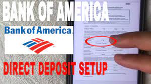 I need a voided check bank of america. Setup Bank Of America Direct Deposit Youtube