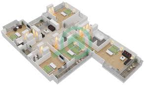 Floorplanner is the easiest way to create floor plans. Floor Plans For Type Vd 2 6 Bedroom Villas In Queens Meadows Bayut Dubai