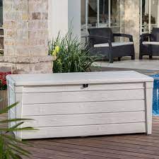 Melde dich bei facebook an, um dich mit deinen freunden, deiner familie und personen, die du kennst, zu verbinden und inhalte zu teilen. Keter Brightwood 120 Gallon Deck Box With Pool Kit Resin Outdoor Patio Storage Oasis White Walmart Com Walmart Com