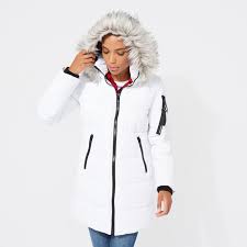 womens quilted puffer coat