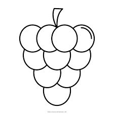 Dibujo Uvas Para Colorear