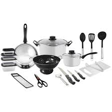At noah's box, we're dedicated to reimagining the way you shop starter kits online. Mainstays 25 Pc Kitchen Starter Set Stainless Steel Cookware Sets Pots Pans Kitchen Home Garden All Game Categories Game South Africa