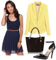 Black And Navy Blue Outfits 3 Ways To Wear A Gorgeous Sleeveless Dress To Work Navy Blue Dresses Dresses Versatile Dresses
