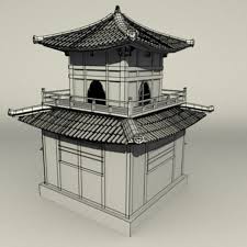 3d Model Traditional Chinese Temple Chinese Architecture Temple 3d Model
