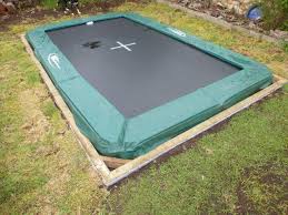 Basketball hoops may cost anywhere from $20 to $50 each. How To Install An In Ground Trampoline