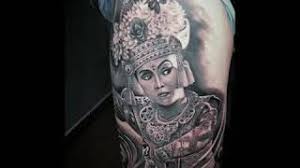 In the early 15th century the art culture of bali changed when artists fled from java. Paradise Ink Tattoo Bali Balinese Dancer Youtube