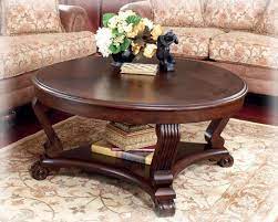 Store games in safe places under or on the coffee table. Brookfield Traditional Dark Rustic Wood Coffee Table Set Round Wood Coffee Table Coffee Table Wood Coffee Table