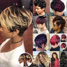 For us black women, it's the easiest way to style the hair. Short Ombre Brown Black Curly Hair Wigs For Black Women Synthetic Short Wigs For Black Women African American Women Wigs Wish