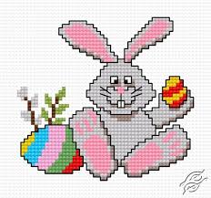 6.35 x 9.76 (inch) fabric: Free Patterns Easter Gvello Stitch