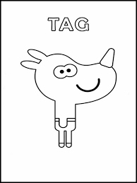 Free coloring pages are located all over the internet. Coloring Book Hey Duggee 4