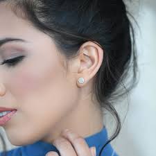 Birth Month Power Stone Dune Drop Studs