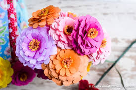 Download How To Make A Paper Zinnia Flower