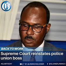 Jamaica Police Federation Chairman Corporal Rohan James scored a major  victory