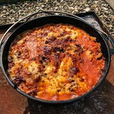 Lasagne Aus Dem Dutch Oven Gg Grillen De Rezepte Schmortopfrezepte Schmortopfgerichte