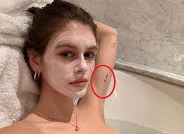 The son of legendary model cindy crawford, 53, and older brother of supermodel kaia gerber, 18, took to his personal instagram account on march 17 to show off his recent face tattoo. Kaia Gerber S 5 Tattoos Their Meanings Body Art Guru