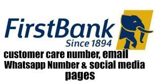 Axis bank credit card customer care number. First Bank Customer Care Service Phone Number Email Whatsapp Number Social Media Pages