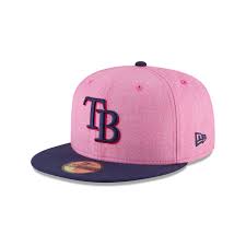 Tampa Bay Rays Mothers Day 59fifty Fitted Fitted Hats New Era Hats For Men