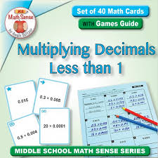 On this page we have a variety of games that kids will enjoy while building strong math skills. Multiplying Decimals Less Than 1 Card Games 6n23