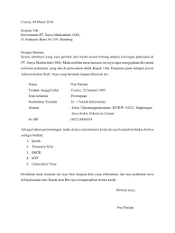 We did not find results for: 50 Contoh Surat Lamaran Kerja Tulis Tangan Satpam Surat Tulisan Kerja