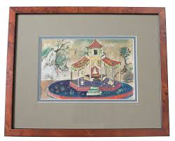 Król ilustratorów, malarz dziecięcych marzeń, kreator baśniowych światów » niezła sztuka. Jan Marcin Szancer Projekt Dekoracji Do Baletu Pan Twardowski Ludomira Rozyckiego Obraz Siodmy W Egzotycznym Kraju