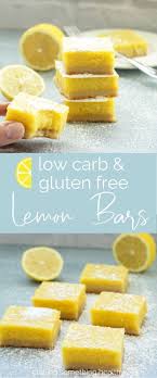Low Carb Lemon Bars Craving Something Healthy Recipe In 2020 Low Carb Lemon Bars Gluten Free Lemon Bars Lemon Bars