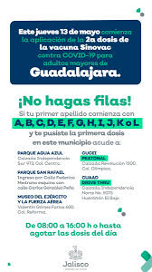 En la plataforma federal, cualquier persona dentro . Secretaria De Salud Jalisco On Twitter Buenas Noticias Guadalajara Manana Iniciamos La Aplicacion De Segundas Dosis De Vacuna Sinovac Para Proteger Contra Covid19 A Los Adultos Mayores De 60 Anos Residentes De