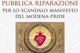 Image result for Processione in Riparazione del Gay Pride Roma 9 Giugno 2018,