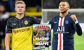 Erling haaland harus absen hingga awal tahun 2021 akibat cedera. Real Madrid Plot To Pair Erling Haaland And Kylian Mbappe In New Look Attack Daily Mail Online