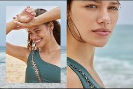 NWOT MIKOH Women's ONE SHOULDER MULTI RING DETAIL Swimsuit Small JADE TEAL  $218