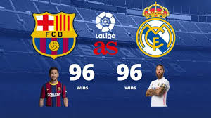 A classic 'clásico' saw barça and real madrid play out an intense encounter at camp nou in which ernesto valverde's team maintained their unbeaten record this season in the league despite playing the entire second half with 10 men. Real Madrid Vs Barcelona A Very Evenly Matched Rivalry As Com