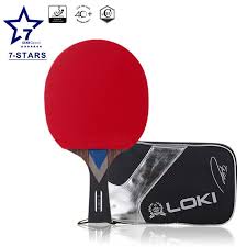 Loki Wrb Carbon 7 Stars Table Tennis Racket Ping Pong Bat With Ittf Professional Gtx Rubber Tabletennis Pingpong In 2020 Table Tennis Racket Table Tennis Tennis Racket