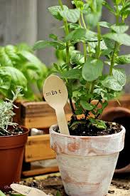 Below is a little description of how we designed this with a raised (embossed) border and letters. 32 Cute Diy Plant Marker Ideas For Container Gardeners Balcony Garden Web