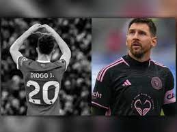 Messi despidió a Diogo Jota