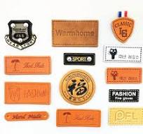 Wholesale High Quality Custom PU Leather Tag Embossed Logo ...