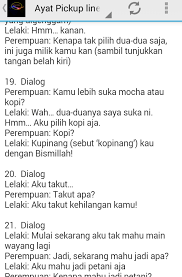 Dan segala kebaikan yang kamu kerjakan untuk dirimu, kamu akan mendapatkannya (pahala) di sisi allah. Download Ayat Pickup Line Malaysia Apk Latest Version 1 0 For Android Devices Apkzip Com