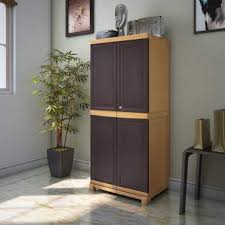 These cabinets are usually made of different materials like wood, plastic and sometimes metal. Nilkamal Freedom Big 1 Fb 1 Plastic Storage Cabinet Weathered Brown Biscuit Buy Online In Andorra At Andorra Desertcart Com Productid 78490013
