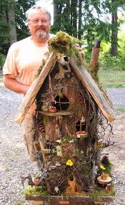 Make A Creative Diy Fairy Garden The Garden Glove Fairy Tree Houses Fairy Garden Diy Fairy Houses