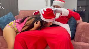 Santa Claus Gives His Huge Cock and Rich Milk to Latin Girl as a Christmas  Gift