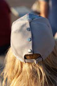 Ponytail Hat With Snaps Hat Hairstyles Ponytail Hat Hair Up Or Down