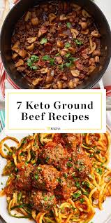 7 Low Carb Keto Recipes That Start With A Pack Of Ground Beef Minced Beef Recipes Ground Beef Healthy Meat Recipes