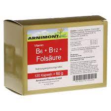 Vitamin B6 B12 Folsaure Kapseln 120 Stuck Online Bestellen Medpex Versandapotheke
