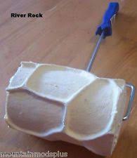 Rollers can be used with a release agent to add extra depth and color to the curbing. Concrete Cement Landscape Curbing 6 Random Slate Imprint Texture Roller Stamp