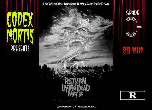 Return of the Living Dead II (1988) Review: Second Time Dud - Codex Mortis