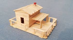 Take a look at these amazing popsicle stick craft house designs and ideas to see what you can make! 25 Diy Patterns And Designs To Make A Popsicle Stick House Guide Patterns