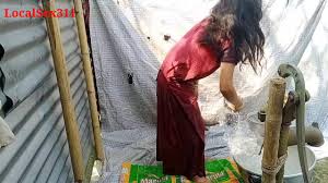 Desi Wife Bathroom sex In Outdoor (Official video By LocalSex311)